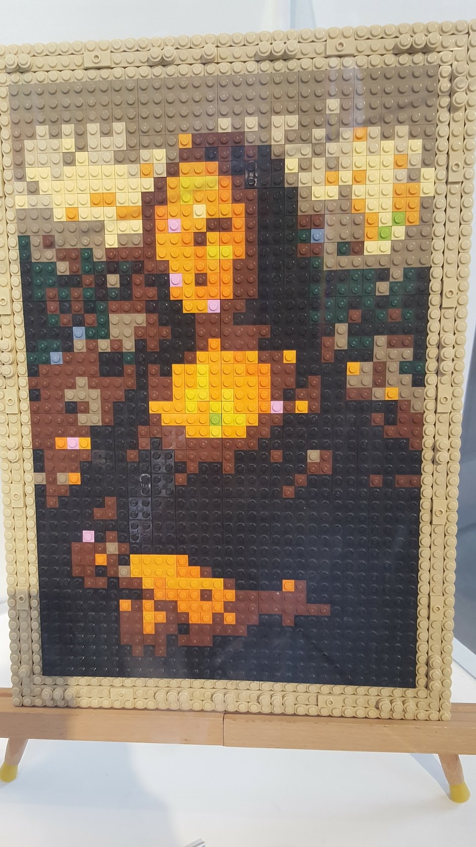 mona lisa lego